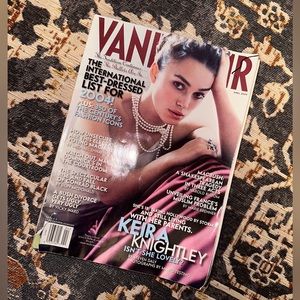 Vanity Fair Keira Knightly Magazine